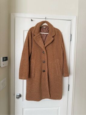 Women’s teddy trench coat